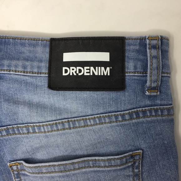 Dr. Denim Erin High-Rise Skinny Jeans in Distorted Blue - Picture 10 of 13